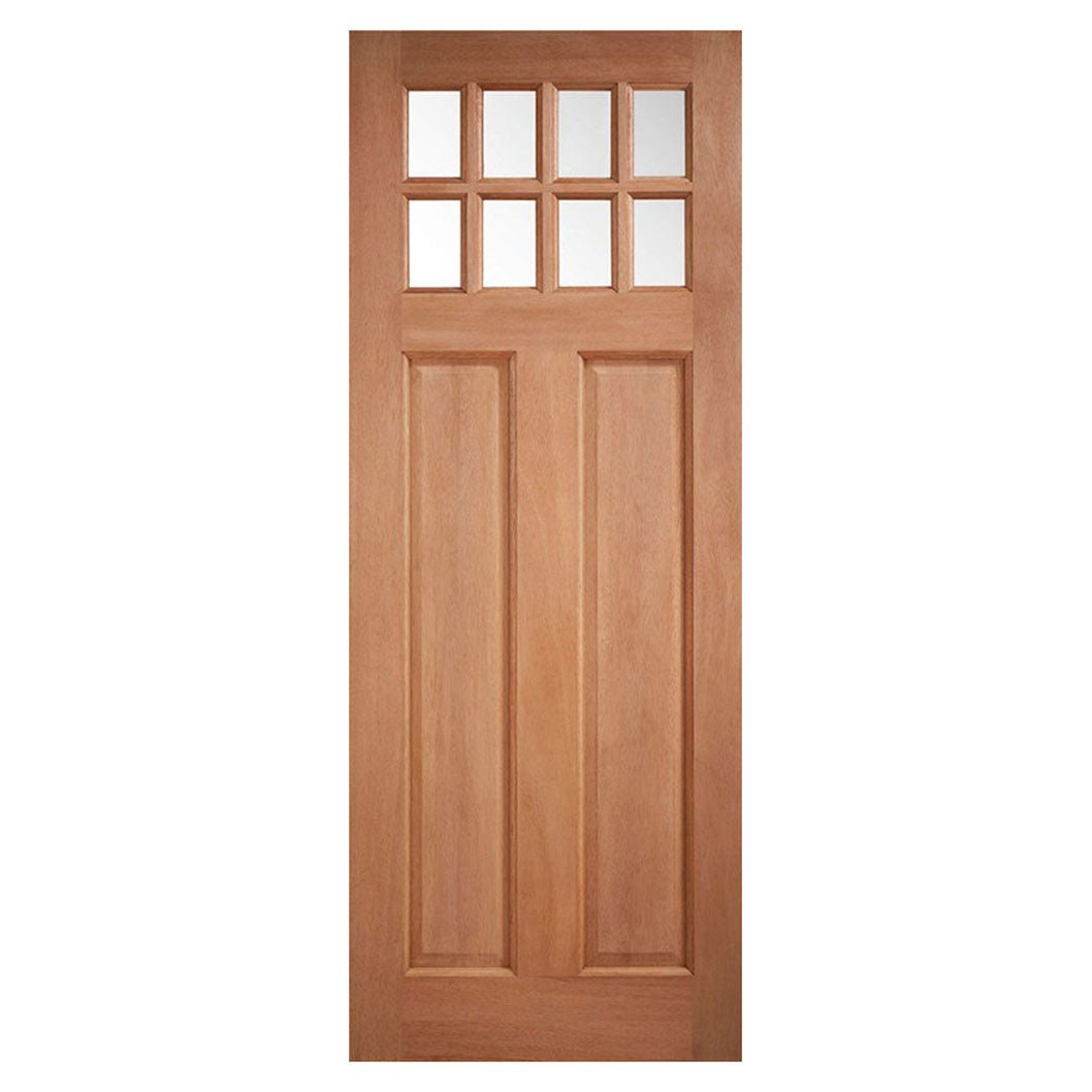 LPD Doors M&T Chigwell Hardwood External Door with Clear Double Glazed Glass - JJ Building Materials