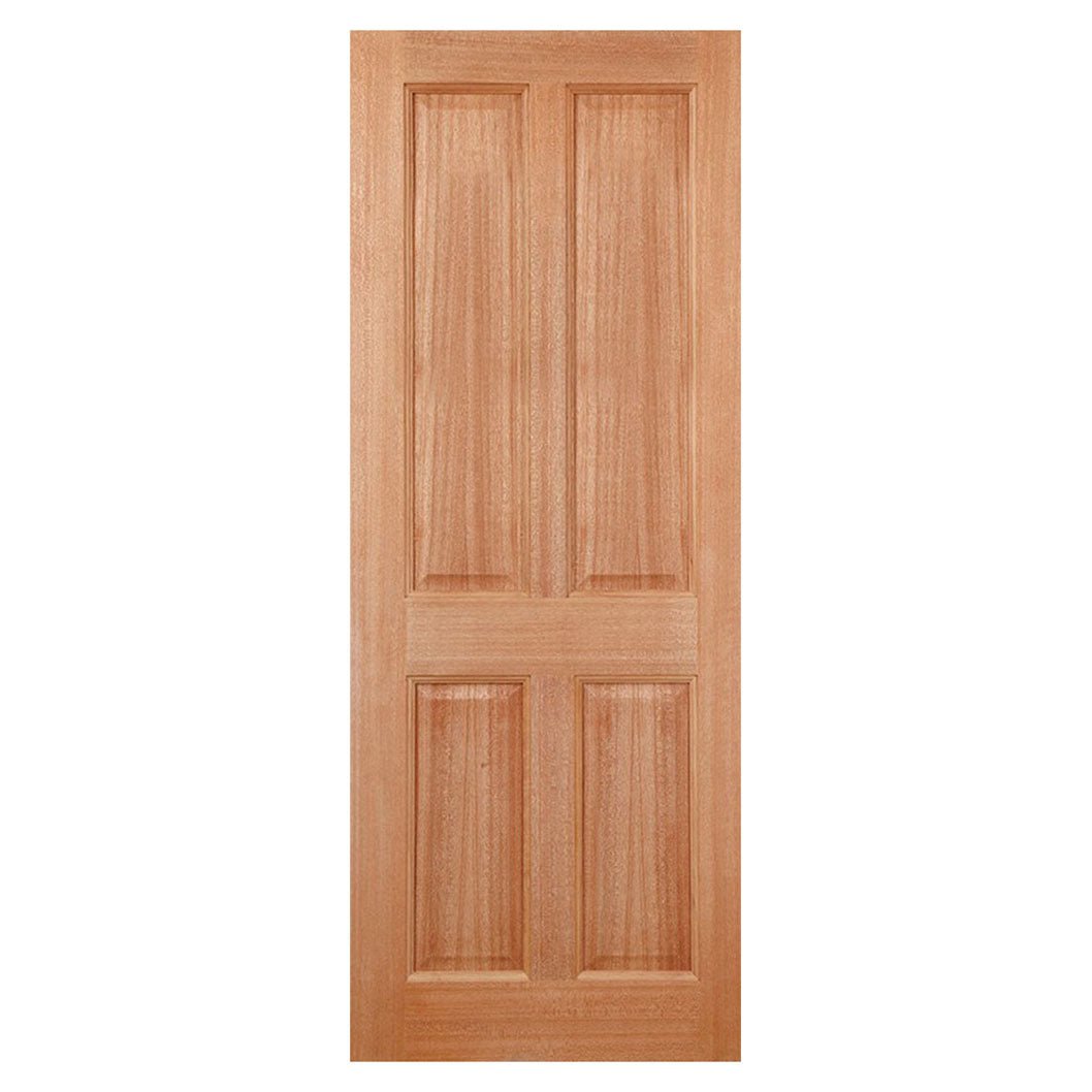 LPD Doors M&T Colonial 4 Panel Hardwood External Door - JJ Building Materials