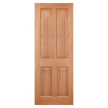 LPD Doors M&T Colonial 4 Panel Hardwood External Door - JJ Building Materials
