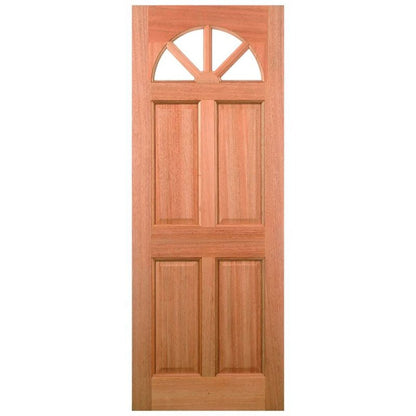 LPD Doors M&T Hardwood Carolina Clear Glass External Door - JJ Building Materials