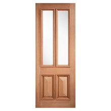LPD Doors M&T Islington 2 Panel 2 Light Hardwood External Door - JJ Building Materials