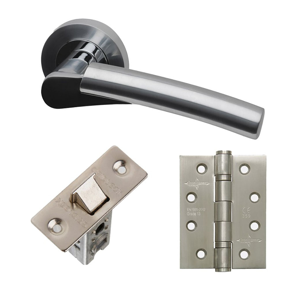 LPD Doors Neptune Door Handle Hardware Pack - JJ Building Materials