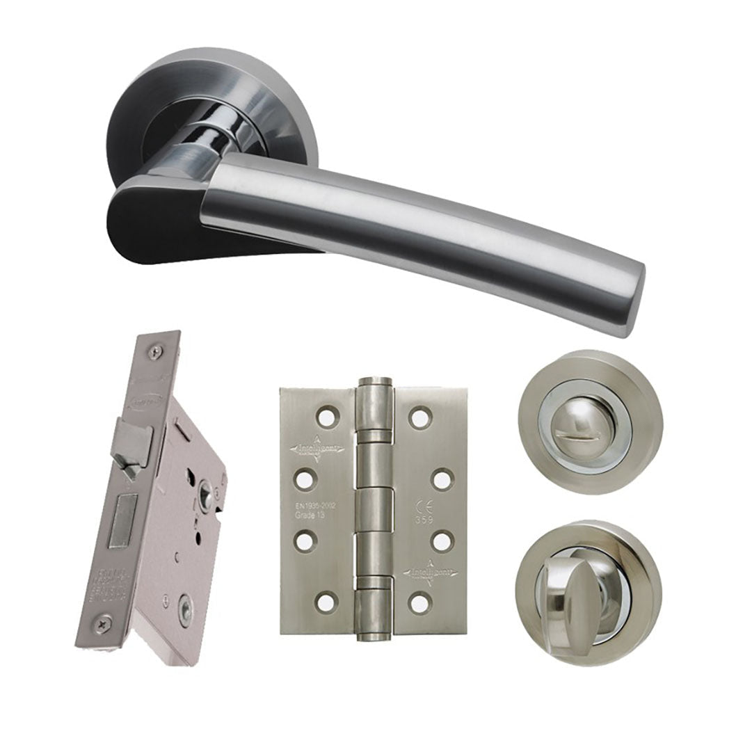 LPD Doors Neptune Privacy Door Handle Hardware Pack - JJ Building Materials