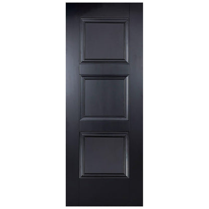 LPD Doors Oak Amsterdam 3 Panel Prefinished FD30 Fire Door - JJ Building Materials
