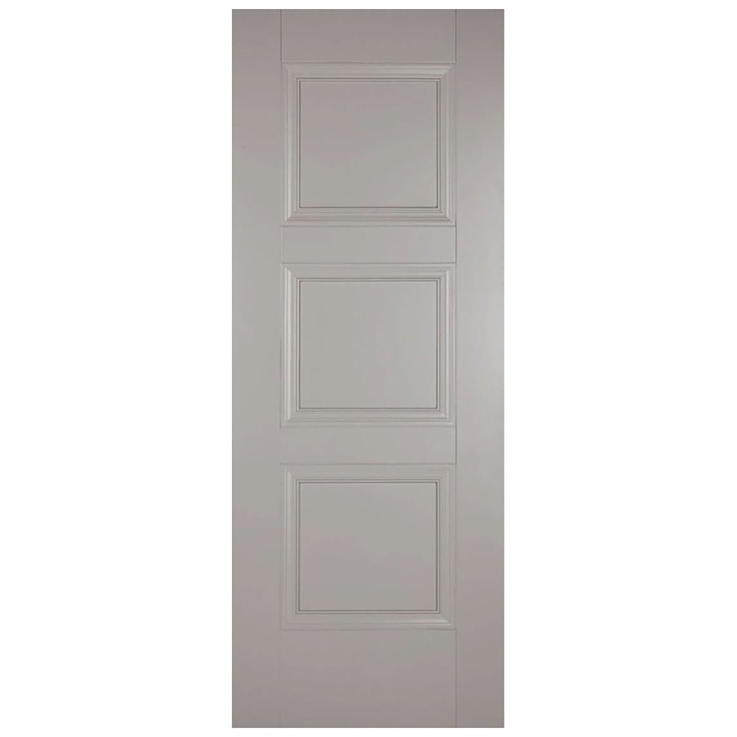 LPD Doors Oak Amsterdam 3 Panel Prefinished FD30 Fire Door - JJ Building Materials