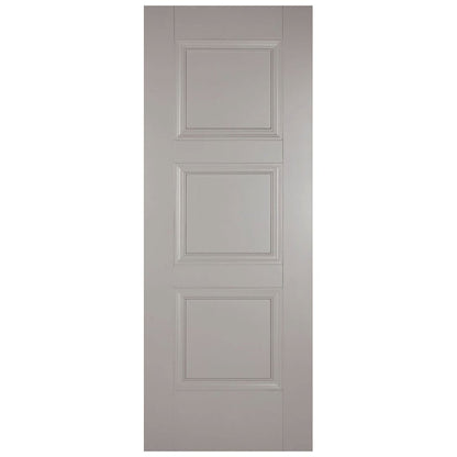 LPD Doors Oak Amsterdam 3 Panel Prefinished FD30 Fire Door - JJ Building Materials