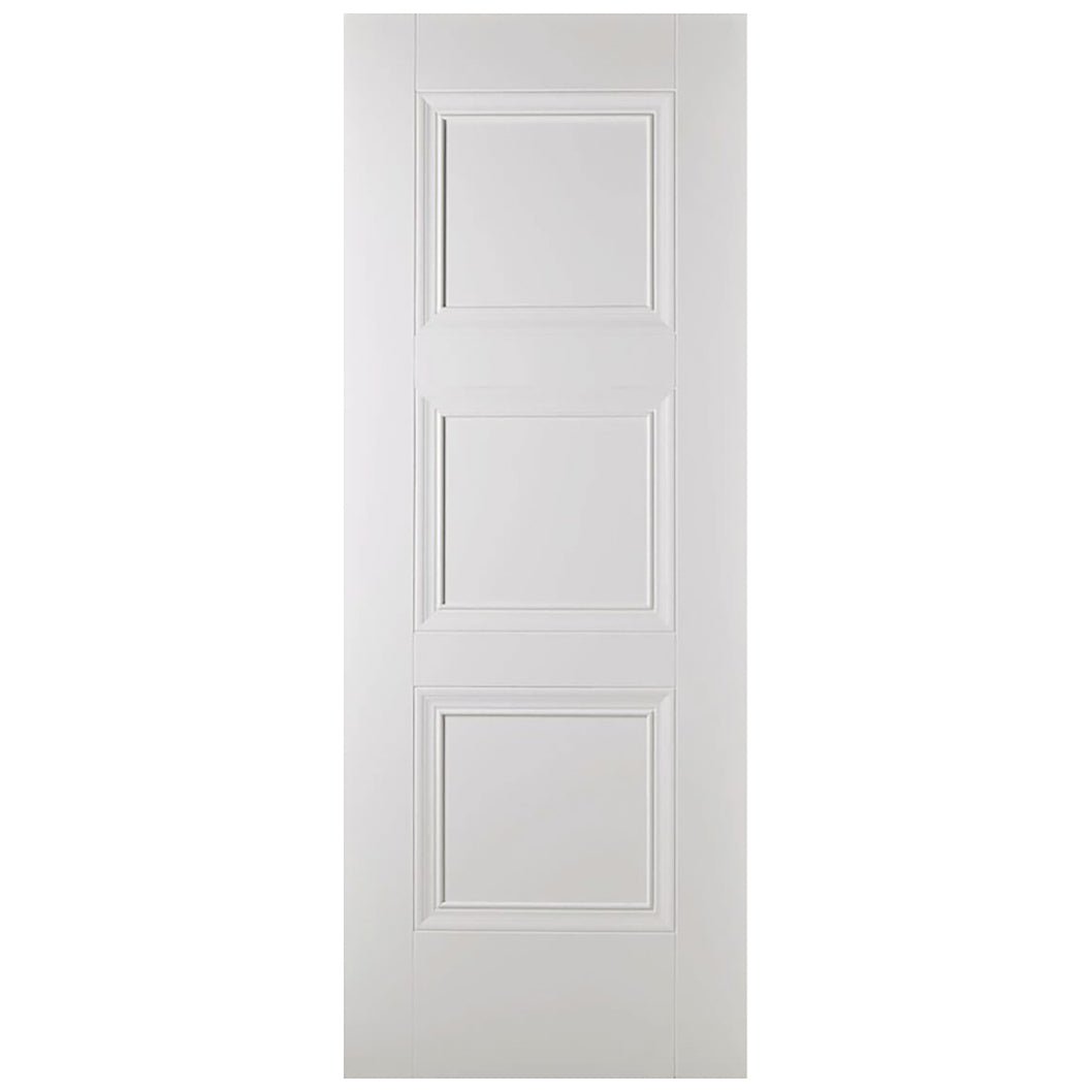 LPD Doors Oak Amsterdam 3 Panel Prefinished FD30 Fire Door - JJ Building Materials