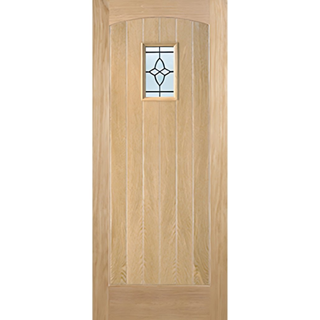 LPD Doors Oak Cottage External Door - JJ Building Materials