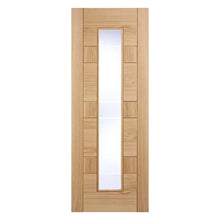 LPD Doors Oak Edmonton Glazed Prefinished Internal Door - JJ Building Materials