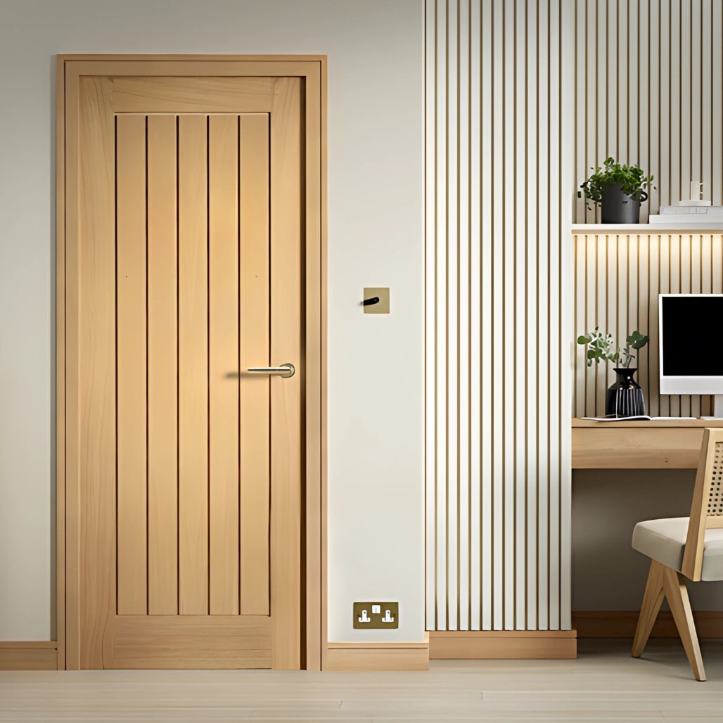 LPD Doors Oak Fire Door Mexicano Fd30 Internal Door - JJ Building Materials