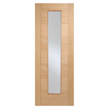 LPD Doors Oak Fire Door Pre Finished Vancouver Long Light Internal Door - JJ Building Materials