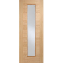 LPD Doors Oak Fire Door Pre Finished Vancouver Long Light Internal Door