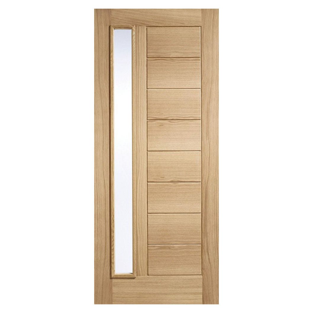 LPD Doors Oak Goodwood External Glazed Door - JJ Building Materials