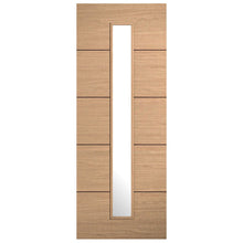 LPD Doors Oak Lille 1-Light Glazed Internal Door - JJ Building Materials