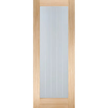 LPD Doors Oak Mexicano 35mm Pattern 10 Glazed Internal Door - JJ Building Materials