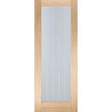 LPD Doors Oak Mexicano 35mm Pattern 10 Glazed Internal Door
