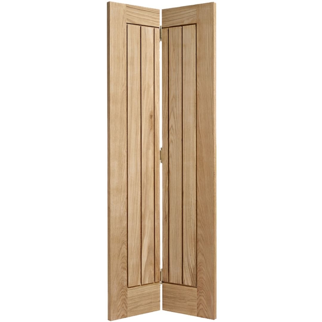 LPD Doors Oak Mexicano Bi fold Internal Door - JJ Building Materials