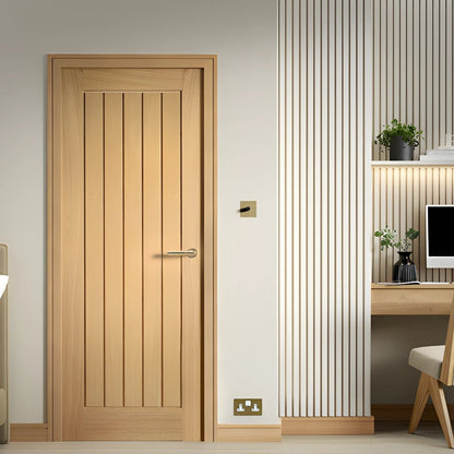 LPD Doors Oak Mexicano Fire Door FD30 Pre Finished Internal Door - JJ Building Materials