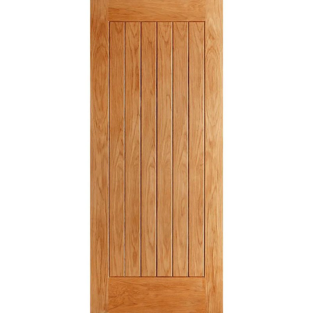 LPD Doors Oak Norfolk External Door - JJ Building Materials