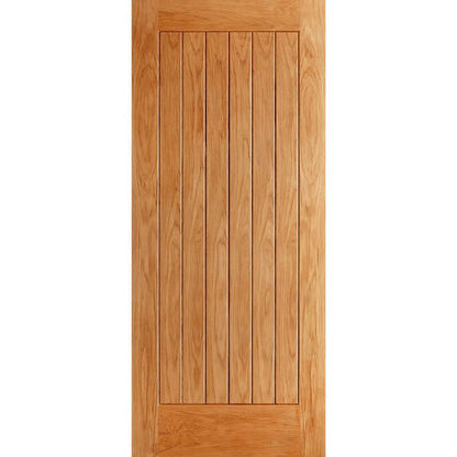 LPD Doors Oak Norfolk External Door - JJ Building Materials