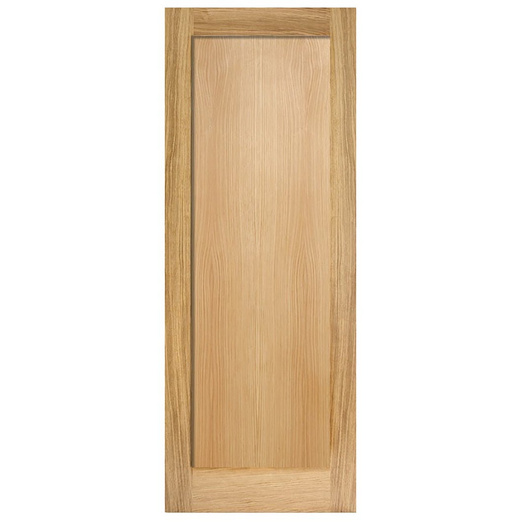 LPD Doors Oak Pattern 10 Internal 1-Panel FD30 Fire Door - JJ Building Materials