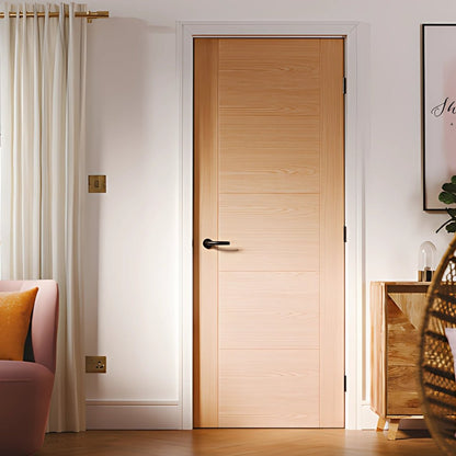 LPD Doors Oak Pre Finished Vancouver Solid Internal Door - JJ Building Materials