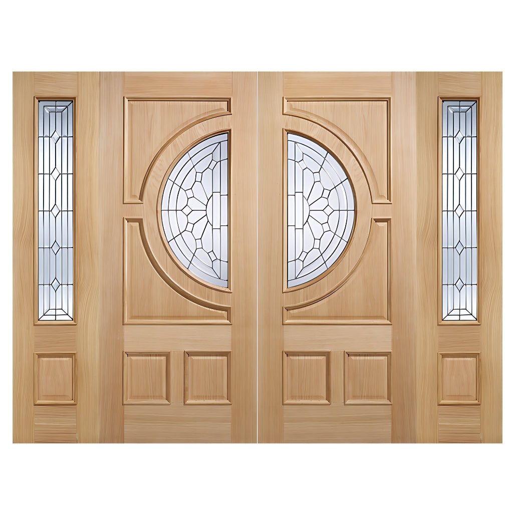 LPD Doors Oak SideLight Empress Style - JJ Building Materials