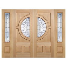 LPD Doors Oak SideLight Empress Style