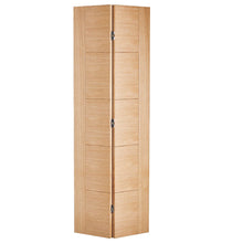 LPD Doors Oak Vancouver Pre finished Oak Bi Fold Internal Door - JJ Building Materials