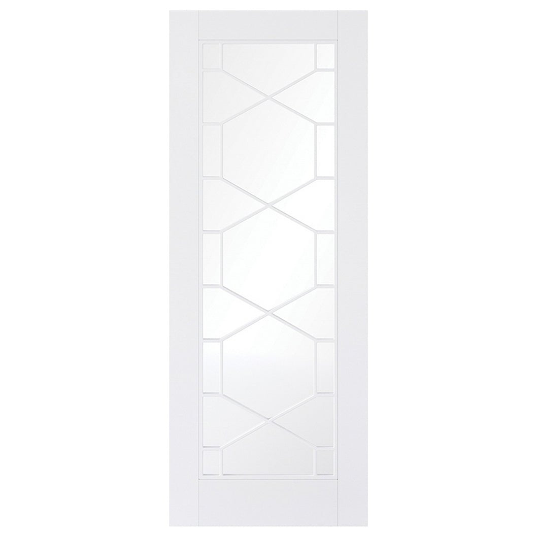 LPD Doors Orly Glazed White Primed Interior Door - JJ Building Materials