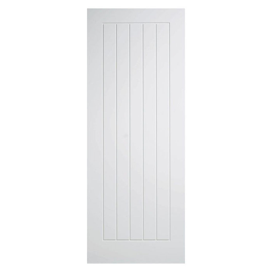 LPD Doors Pair Manhattan Bevelled Glass Prime Plus (SR132) Interior Doors - JJ Building Materials