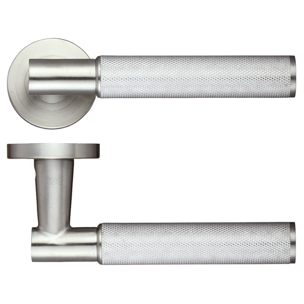 LPD Doors Pegasus Satin Chrome Door Handle Hardware Pack - JJ Building Materials