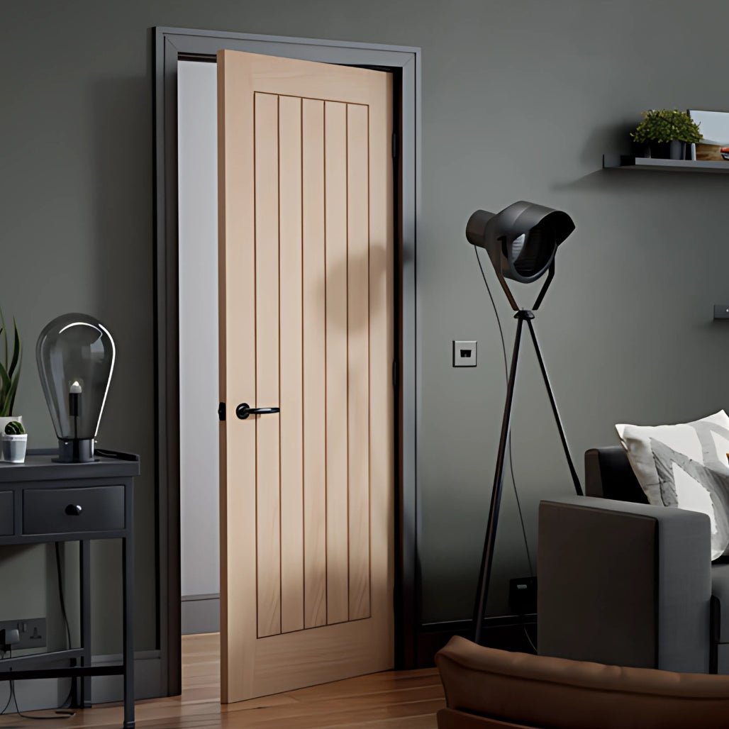 LPD Doors Pre finished Fire Door Oak Belize Fd30 Internal Door - JJ Building Materials