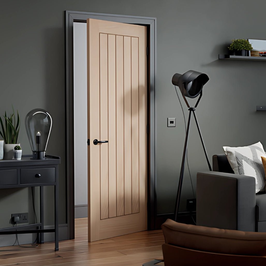 LPD Doors Pre Finished Oak Belize Internal Door - JJ Building Materials