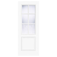 LPD Doors Prefinished Smooth Berlin Glazed Moulded Door - JJ Building Materials