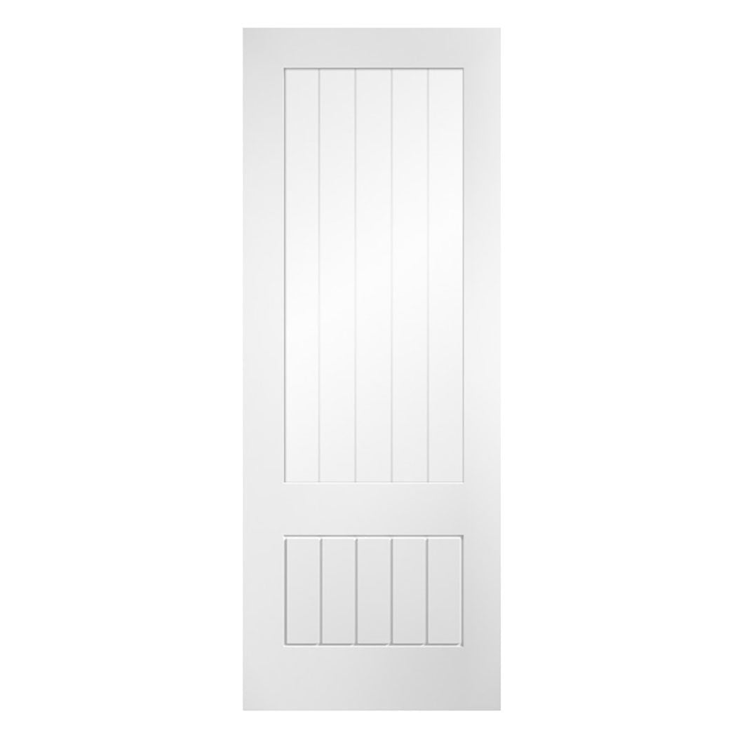 LPD Doors Primed Mexicano 1-Light 3/4 Glazed Door - JJ Building Materials