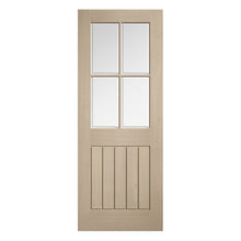 LPD Doors Primed Mexicano 1-Light 3/4 Glazed Door - JJ Building Materials