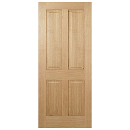 LPD Doors Regency 4-Panel Non-Raised FD30 Fire Door - JJ Building Materials