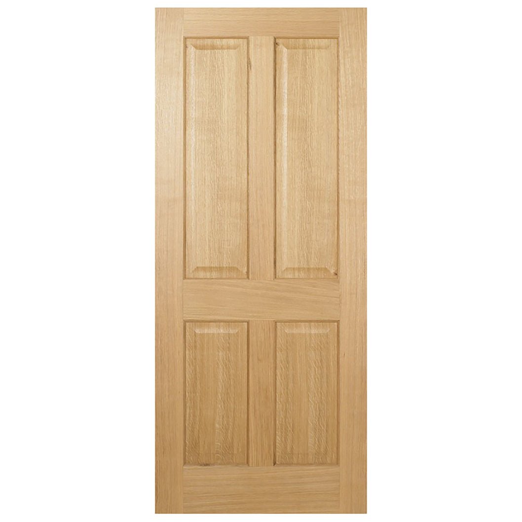 LPD Doors Regency Oak 4-Panel Internal Door - JJ Building Materials