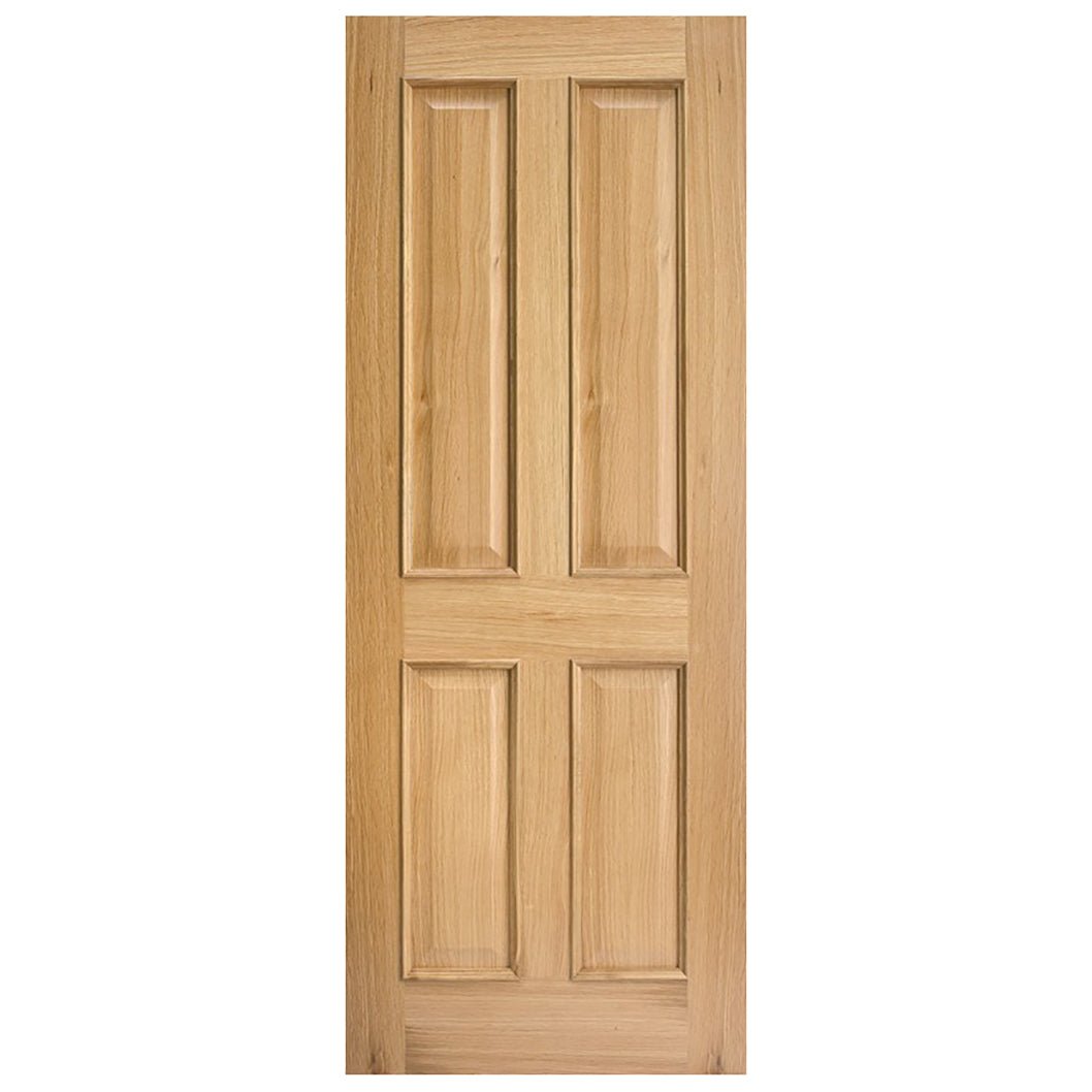 LPD Doors Regency Oak 4-Panel RM2S Internal Door - JJ Building Materials