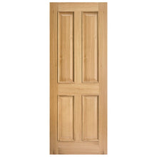 LPD Doors Regency Oak 4-Panel RM2S Internal Door - JJ Building Materials