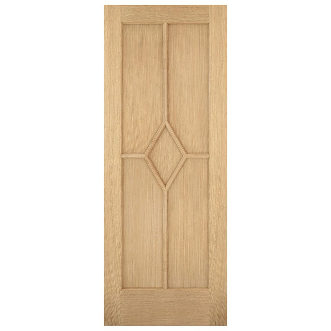 LPD Doors Reims 5 Panel Door with Diamond Design - JJ Building Materials