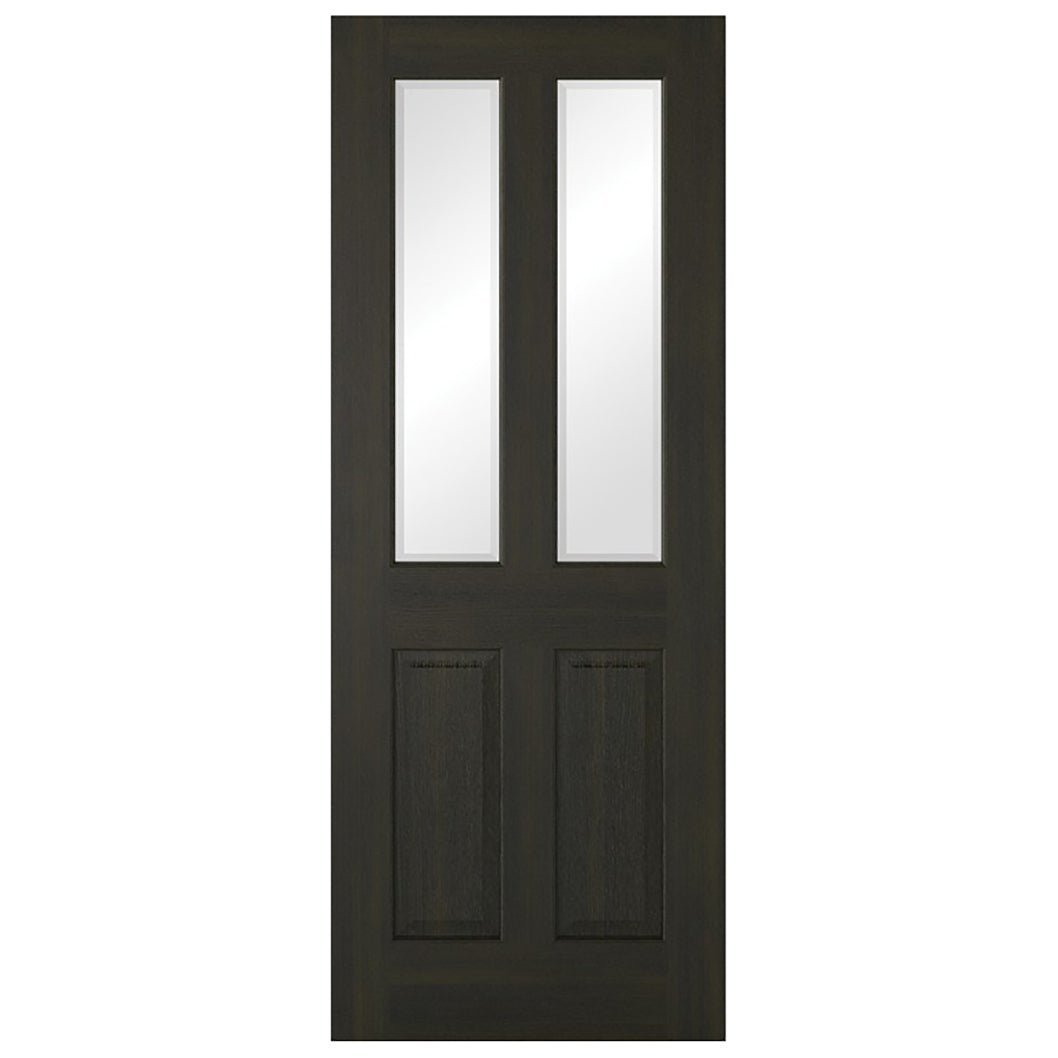 LPD Doors Richmond 2-Panel/2-Light Glazed Internal Door - JJ Building Materials