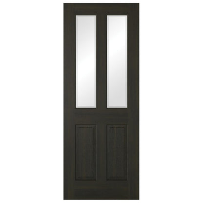 LPD Doors Richmond 2-Panel/2-Light Glazed Internal Door - JJ Building Materials
