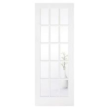 LPD Doors SA77 White Clear Glass Door SA15L - JJ Building Materials