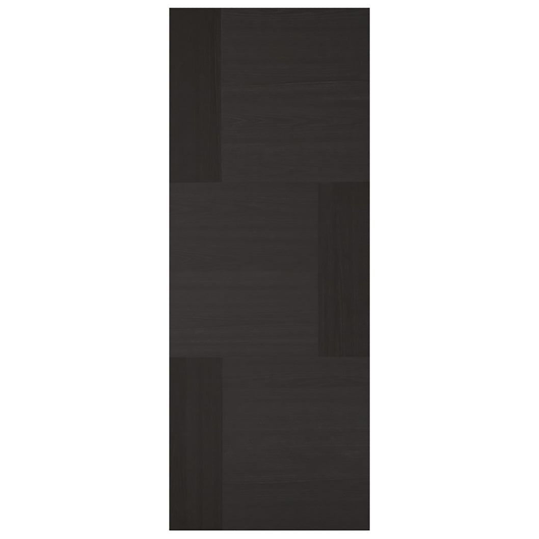 LPD Doors Seis Black Fresno FD30 Fire Door - JJ Building Materials