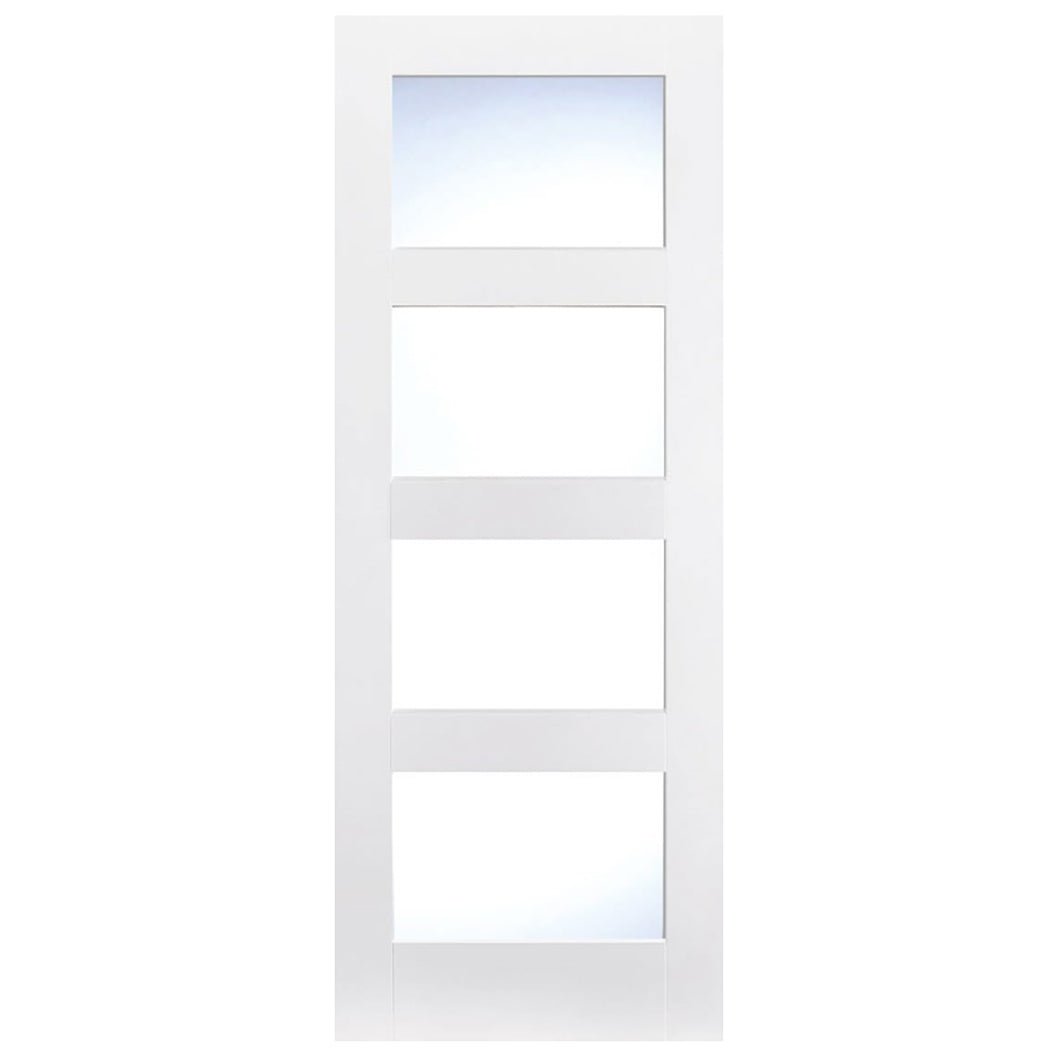 LPD Doors Shaker 4-Lite Glazed Internal Door - JJ Building Materials