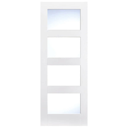 LPD Doors Shaker 4-Lite Glazed Internal Door - JJ Building Materials