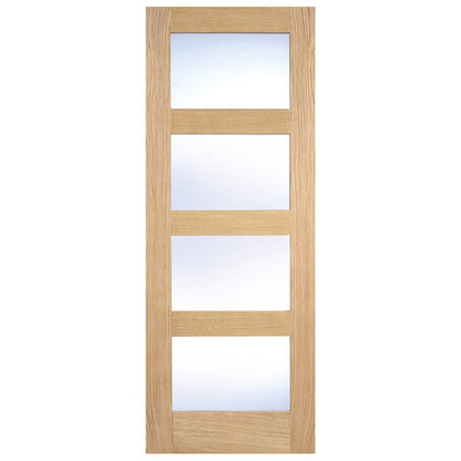 LPD Doors Shaker 4-Lite Glazed Internal Door - JJ Building Materials