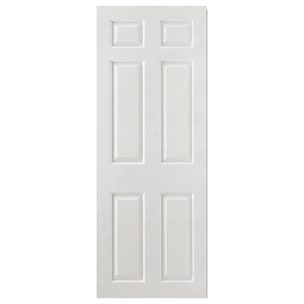 LPD Doors Smooth 6 Panel Square Top Internal Door - JJ Building Materials